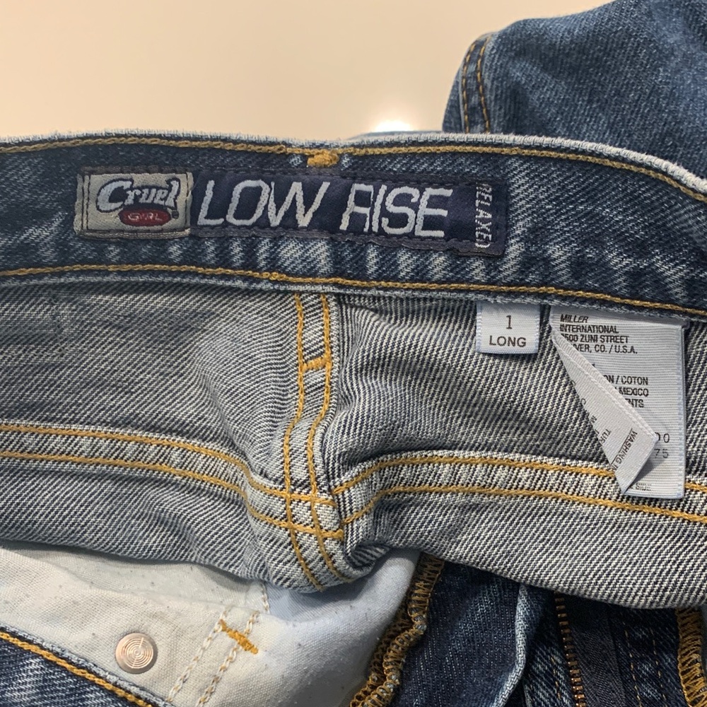Cruel Girl Low Rise Relaxed Jeans - Picture 3 of 3